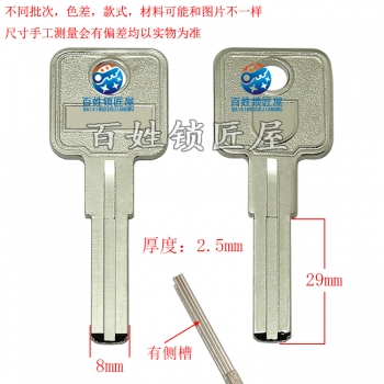 B616 狼 叶片 侧面有槽