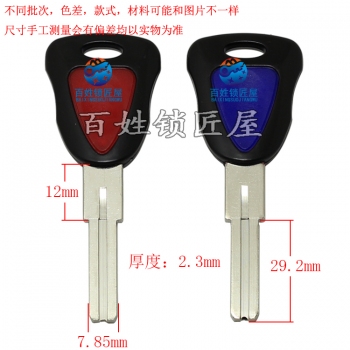 B801 双色双叶片